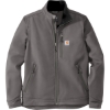 Custom Carhartt Crowley Soft Shell Jacket. Charcoal Gray
