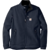 Custom Carhartt Crowley Soft Shell Jacket. Navy Blue
