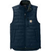 Custom Carhartt Gilliam Vest Navy Blue