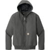 Custom Carhartt Washed Duck Active Jac. Gravel Gray