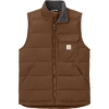 Custom Carhartt Montana Insulated Vest Red Duck Brown