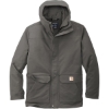 Custom Carhartt Super Dux Insulated Hooded Coat Gravel Gray