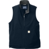 Custom Carhartt Super Dux Soft Shell Vest Navy Blue