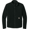 Custom Carhartt Textured Full-Zip Fleece Jacket Black