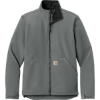 Custom Carhartt Rain Defender Soft Shell Jacket Steel Gray