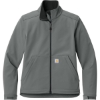 Custom Carhartt Womens Rain Defender Soft Shell Jacket Steel Gray