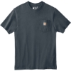 Custom Carhartt Workwear Pocket Short Sleeve T-Shirt. Bluestone