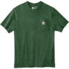Custom Carhartt Workwear Pocket Short Sleeve T-Shirt. North Woods Heather Green