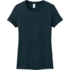 Custom District Womens Perfect Weight Tee. New Navy Blue
