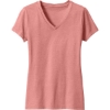 Custom District Womens Perfect Blend CVC V-Neck Tee. BlustFrost