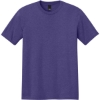 Custom District Perfect Tri Tee. Purple Frost