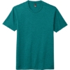 Custom District Perfect Tri DTG Tee Heathered Teal Green