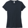 Custom District Womens Perfect Tri Tee. New Navy Blue