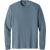 Custom District Perfect Tri Long Sleeve Tee . Flint Blue Heather