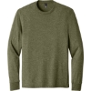 Custom District Perfect Tri Long Sleeve Tee . Military Green Frost