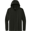 Custom District Perfect Tri Long Sleeve Hoodie. Black