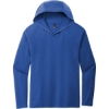 Custom District Perfect Tri Long Sleeve Hoodie. Deep Royal Blue