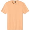 Custom District Perfect Weight Tee. Apricot Orange