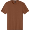 Custom District Perfect Weight Tee. Baked Clay Brown