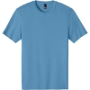 Custom District Perfect Weight Tee. Clean Denim