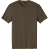 Custom District Perfect Weight Tee. Dark Mocha Brown