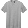 Custom District Perfect Weight Tee. Heathered Steel Gray