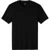 Custom District Perfect Weight Tee. Jet Black