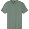 Custom District Perfect Weight Tee. Laurel Green