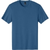 Custom District Perfect Weight Tee. Maritime Blue