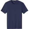 Custom District Perfect Weight Tee. Tanzanite Blue