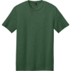 Custom District Perfect Weight Tee. Timber Green Heather