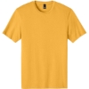 Custom District Perfect Weight Tee. Warm Gold