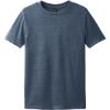 Custom District Youth Perfect Blend CVC Tee Heathered Navy Blue