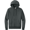 Custom District Perfect Weight Fleece Hoodie Heathered Charcoal Gray