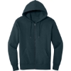 Custom District Perfect Weight Fleece Full-Zip Hoodie New Navy Blue