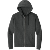 Custom District Perfect Tri Fleece Full-Zip Hoodie Heathered Charcoal Gray