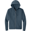 Custom District Perfect Tri Fleece Full-Zip Hoodie Navy Blue Frost