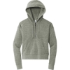 Custom District Womens Perfect Tri Fleece 1/2-Zip Pullover GreyFrost
