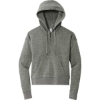 Custom District Womens Perfect Tri Fleece 1/2-Zip Pullover Heathered Charcoal Gray