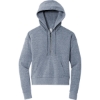 Custom District Womens Perfect Tri Fleece 1/2-Zip Pullover Navy Blue Frost
