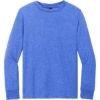 Custom District Youth Perfect Tri Long Sleeve Tee Royal Blue Frost