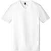 Custom District Perfect Tri V-Neck Tee. White