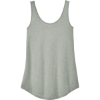 Custom District Womens Perfect Tri Relaxed Tank HtdGrey
