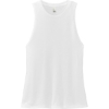 Custom District Womens Perfect Tri Muscle Tank White