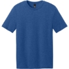 Custom District Perfect Weight CVC Tee Heathered Deep Royal Blue