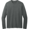 Custom District Wash Long Sleeve Tee Graphite Gray