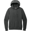 Custom District Wash Fleece Hoodie Graphite Gray