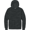 Custom District Wash Camo Fleece Hoodie Black