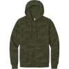 Custom District Wash Camo Fleece Hoodie Olive Drab Green