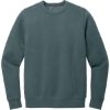 Custom District Wash Fleece Crew Deep Steel Blue